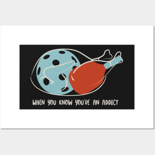 Funny Thanksgiving Pickleball Design Posters and Art